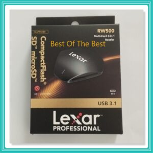 Leitor Lexar Professional 3 Em 1 Tipo C 3.1 CompactFlash, Sd, Micro Sd, + Adaptador