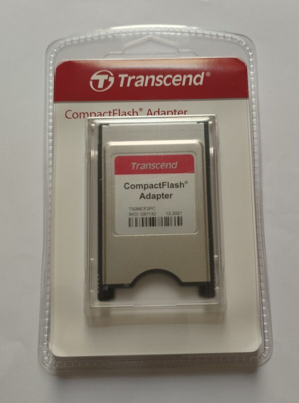 Adaptador Transcend Pcmcia Para Compact Flash Cf Amarelo, Ou Prata - Image 5