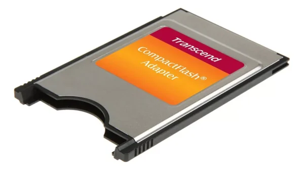 Adaptador Transcend Pcmcia Para Compact Flash Cf Amarelo, Ou Prata - Image 2