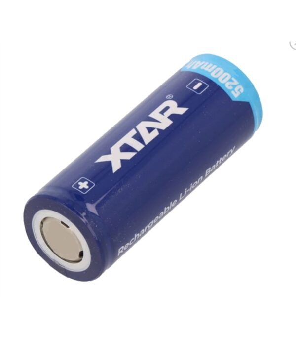 1X Bateria Pilha Liitokala 26650 Li-ion 5000 Mah 3,7v Ou 1X Bateria 26650 - Xtar 3.7V - Image 5