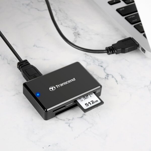 Transcend Leitor De Cartão De Memória Usb 3.0 RDF8K2 - Image 4