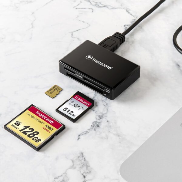 Transcend Leitor De Cartão De Memória Usb 3.0 RDF8K2 - Image 5