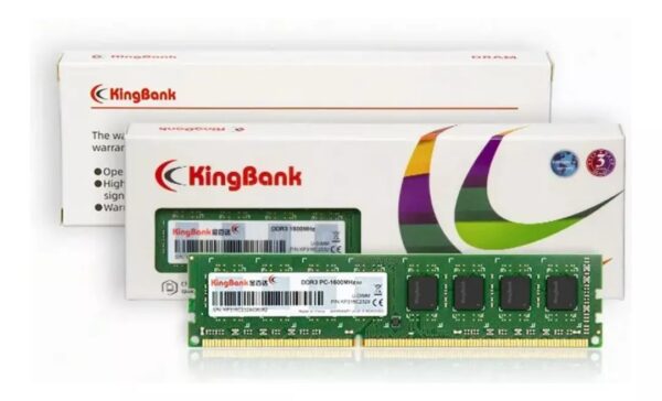 Memória Pc Kingbank Ddr3 8gb 1600mhz Original - Image 3