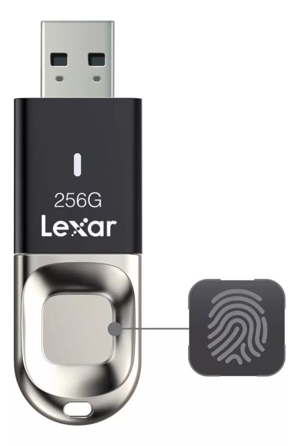 Lexar 256gb Jumpdrive Fingerprint F35 Usb 3.0 300mb/s - Image 4