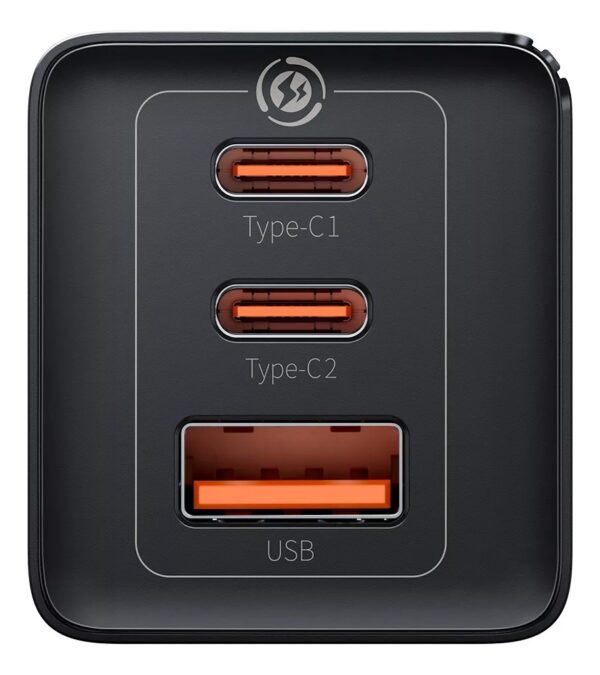 Carregador Macbook Baseus Turbo Gan5 Pro 65w + Cabo 1m - Image 5
