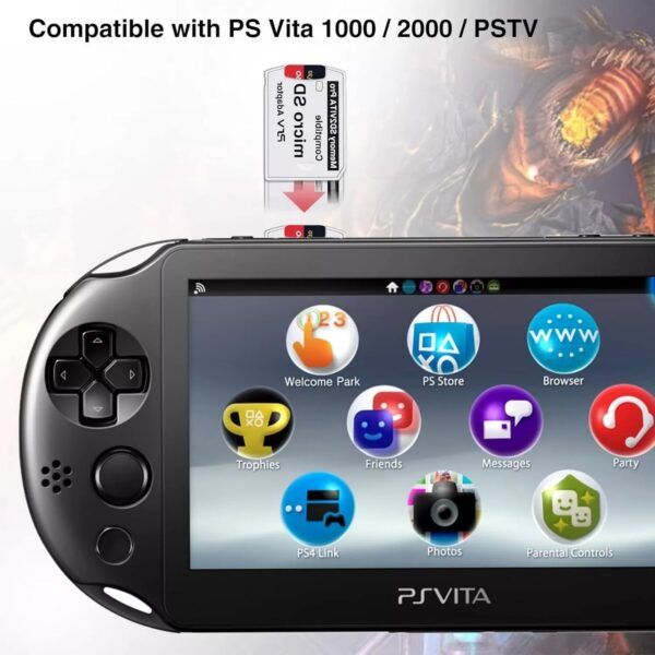 Cartão Adaptador Compatível Sd2vita Pro, Para Micro Sd 6.0 Psvita - Image 7