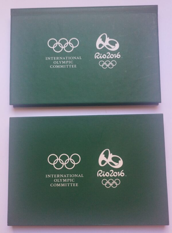 Medalha De Metal De Participação Dos Jogos Olímpicos Rio 2016 Produto Oficial - Image 4