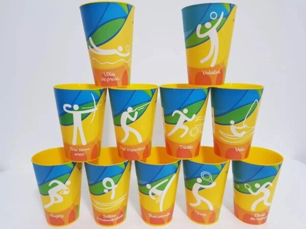 Copos Skol Rio 41X 2016, Coleção De Copos Esportivos Para As Olimpíadas Rio 2016 - Image 4