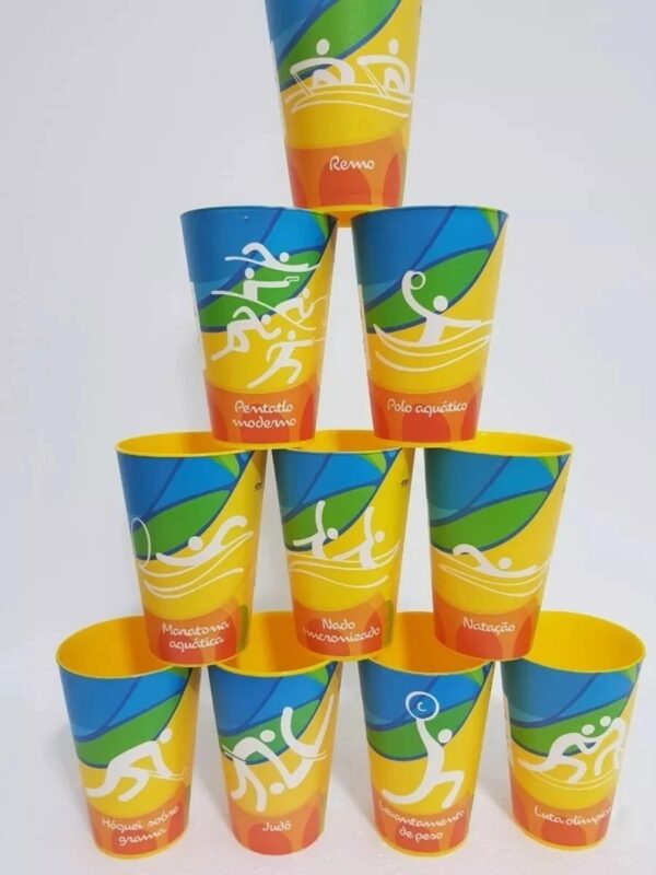 Copos Skol Rio 41X 2016, Coleção De Copos Esportivos Para As Olimpíadas Rio 2016 - Image 2