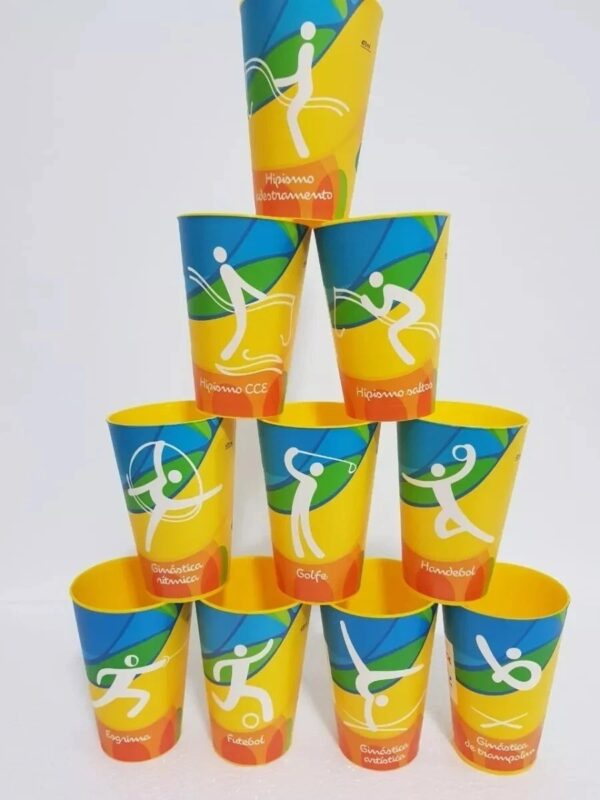 Copos Skol Rio 41X 2016, Coleção De Copos Esportivos Para As Olimpíadas Rio 2016 - Image 5