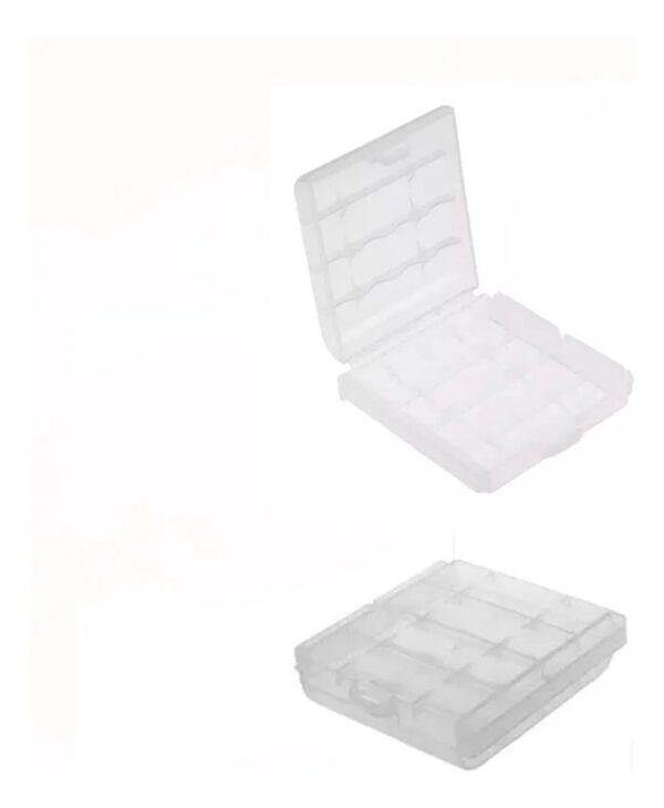 4X Pilhas Recarregáveis AA NiMH Panasonic Eneloop Com Estojo, Case - Image 9