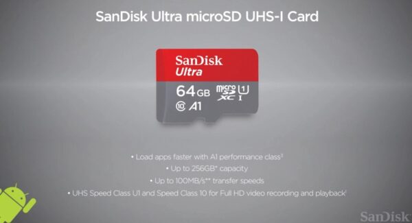Sandisk Cartão De Memória Micro SD Ultra 64GB - Image 5