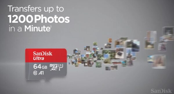 Sandisk Cartão De Memória Micro SD Ultra 64GB - Image 8