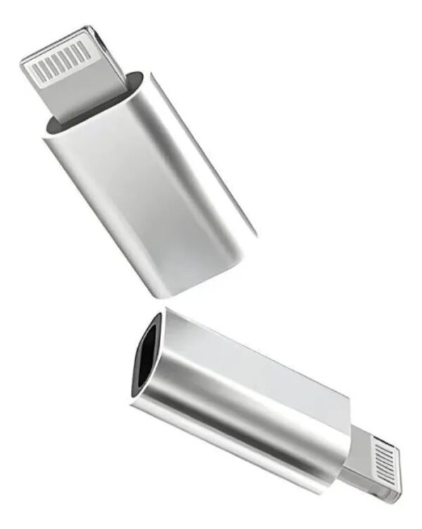 Adaptador De Celular iphone Lightning Fêmea Para Type C macho - Image 3