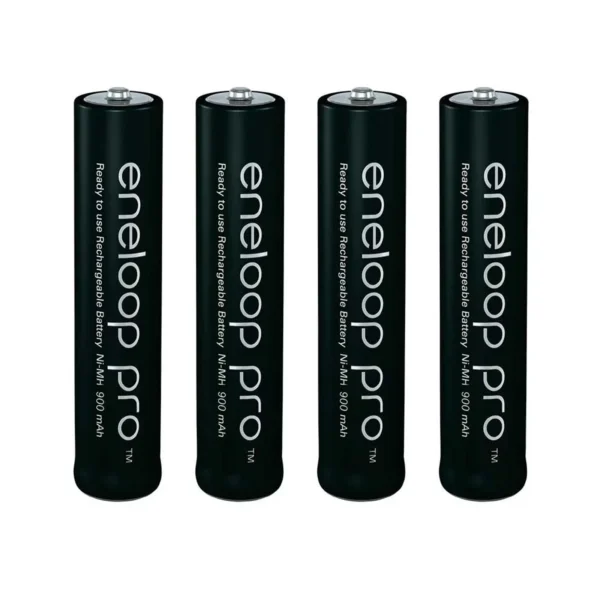 4X Pilhas Recarregáveis AAA NiMH Panasonic Eneloop Com Estojo, Case - Image 8