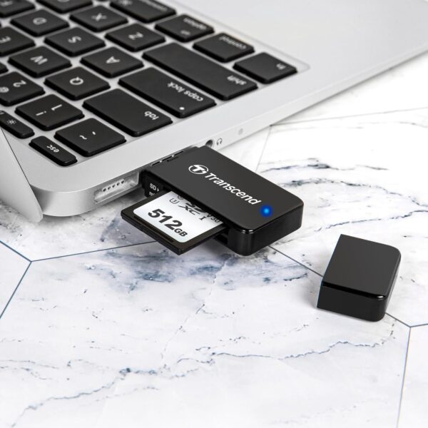 Transcend Leitor de cartão USB 3.0 SDHC/SDXC/microSDHC/SDXC, TS-RDF5K - Image 3