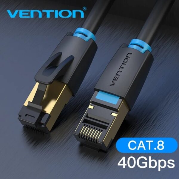 Vention Cabo Internet Cat8 Alta Velocidade Cat8 1 Metro 40 Gbps - Image 6