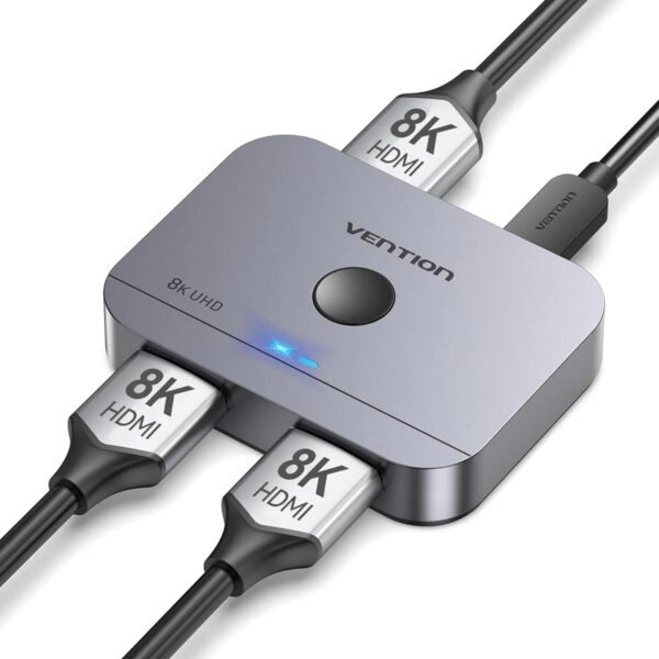 Vention Switch Hdmi Bidirecional 8k Para Ps5 Xbox Monitor Tv - Image 7