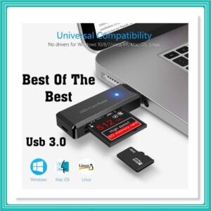 Leitor de cartão USB3.0 Micro SD HC XC TF