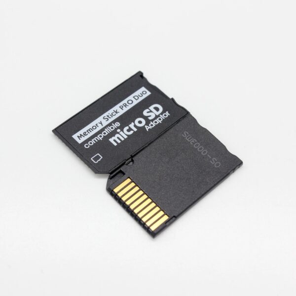 Adaptador Memoria Pro Duo Para Micro Sd Psp E Câmeras Sony + Lexar 64gb - Image 5