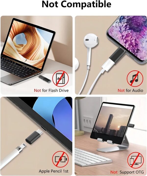 Adaptador Usb-C A'Gold CBA-25 para Lightning Compatível Para iPhone - Image 6