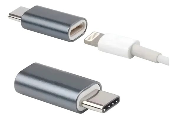 Adaptador Usb-C A'Gold CBA-25 para Lightning Compatível Para iPhone - Image 3