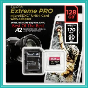 Cartao Memoria Sandisk Micro Sdxc Extreme Pro 170mb/s 512gb