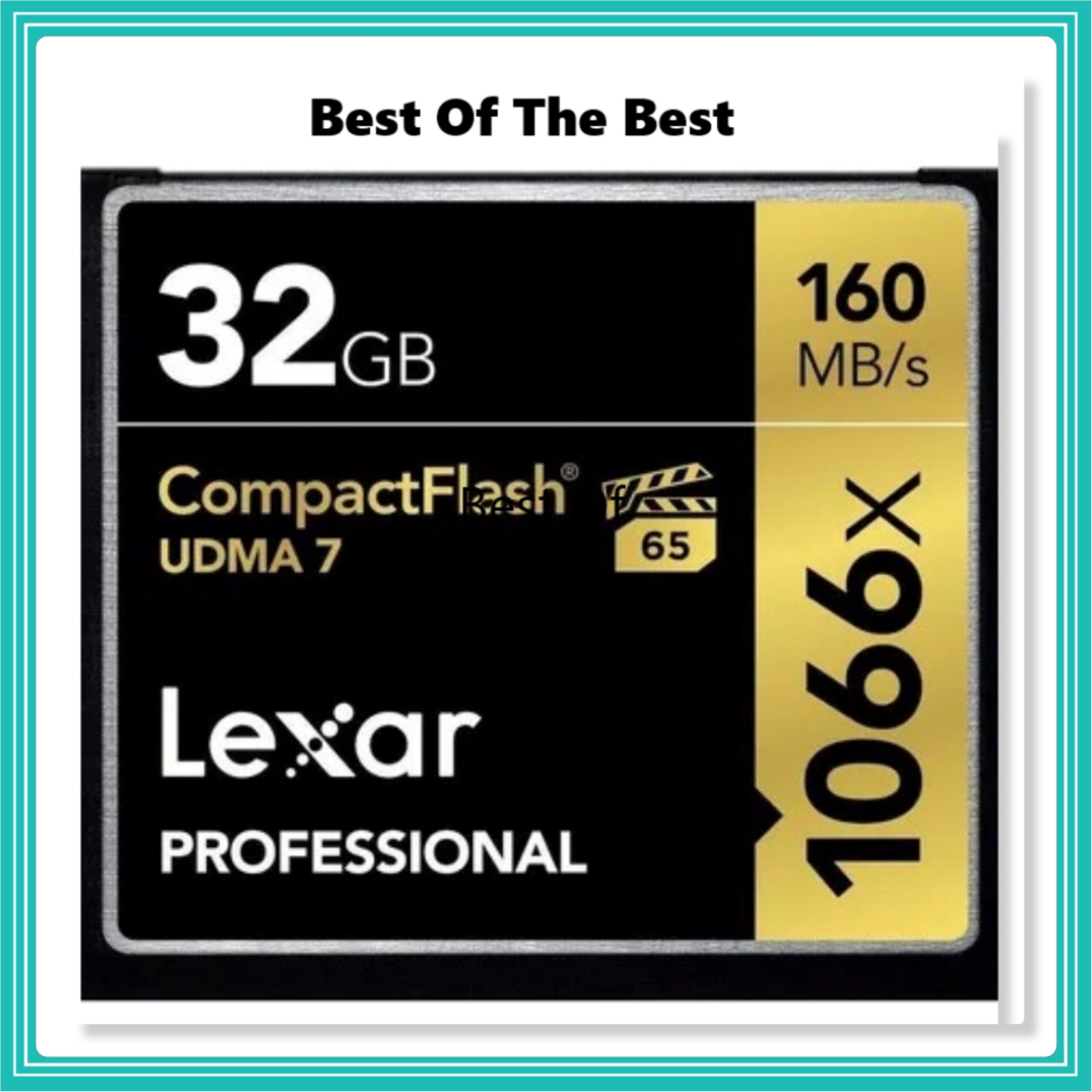 Cartão Lexar 32GB Professional 1066X UDMA 7 CompactFlash Cf Express