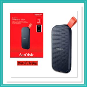 SSD Externo Portátil 1TB Interface USB 3.2 SanDisk SDSSDE30-1T00 Velocidade De Leitura Até 800MB/s