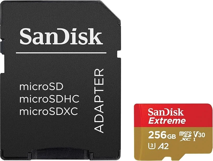 Sandisk Extreme Micro Sd Sandisk 256gb 190mbs - Imagem 3